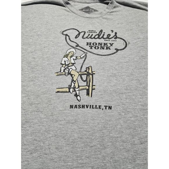 Nudie’s Honky Tonk - Nashville, Tn Since 1947 100% Cotton TShirt XXL Tee - Picture 2 of 9